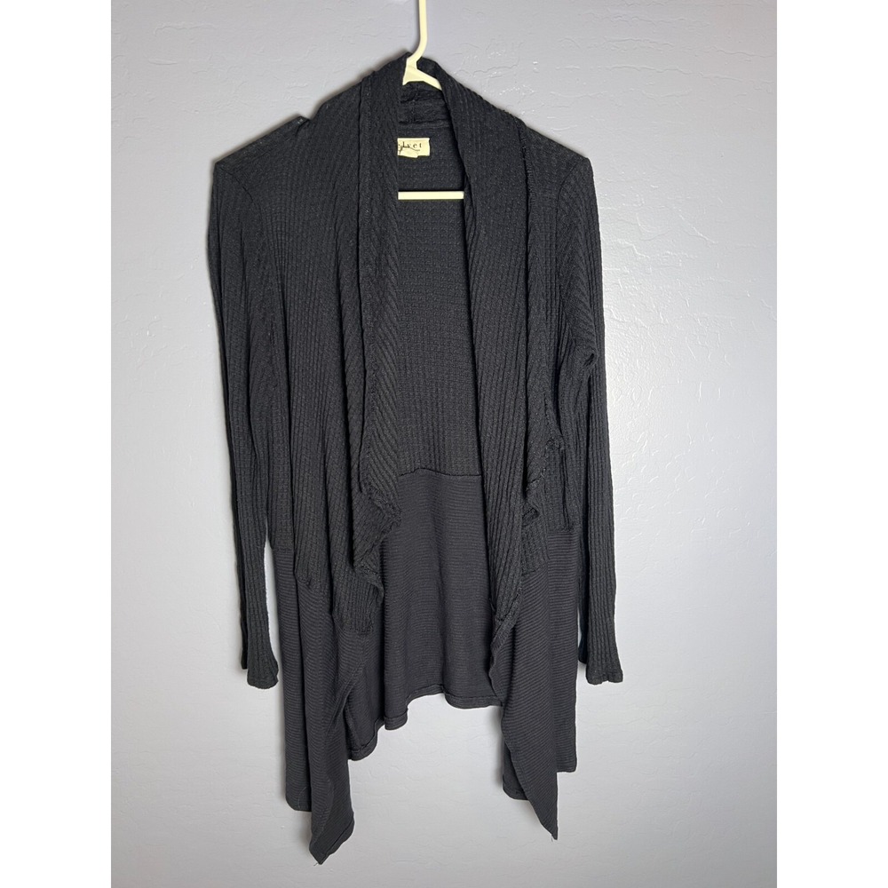 Velvet by Graham & Spencer Women's Navy Blue Cardigan ~ Size Large